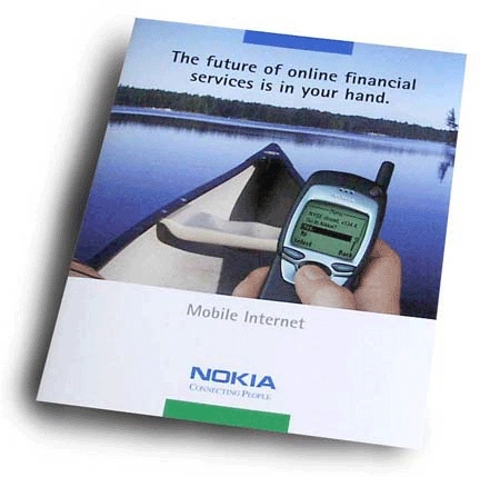Nokia Finland - Canoe on lake